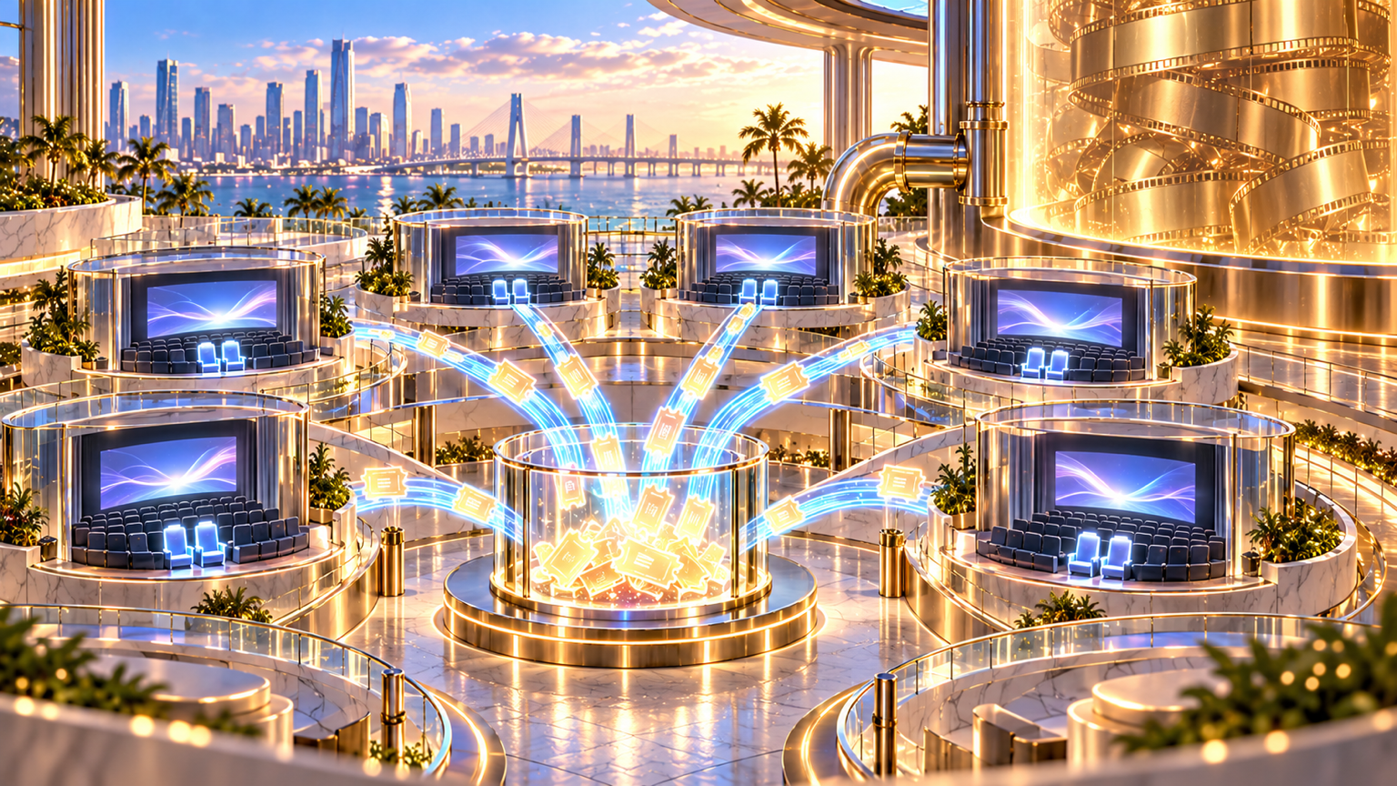 Eight strong ticket streams beat the low forecast, yet repeated two-seat screenings and an enormous production-cost tower keep the improved result in sobering proportion.